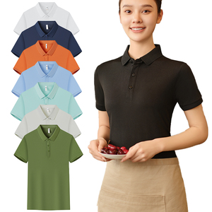 Uniforme De Camarero Personalizado Para Restaurant Shirt Short Sleeve <b>Hotel</b> Steward <b>Uniform</b> for <b>Front</b> <b>Office</b> Workwear - Product Image 3