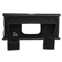 Tente de toit automatique triangulaire en polyester 320g pour SUV, tente de toit pliable automatique quatre saisons pour voiture, vente en gros