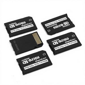 Lector de Tarjetas de Memoria Externa <span class=keywords><strong>Pro</strong></span> <span class=keywords><strong>Duo</strong></span>, Adaptador de <span class=keywords><strong>SD</strong></span> <span class=keywords><strong>Micro</strong></span> SDHC TF a ExpressCard para Juegos/PSP/Cámara - Product Image 2