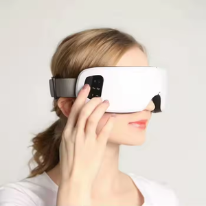 Masajeador Eléctrico para Ojos con Vibración de Bolsa de Aire, Masaje de Amasamiento, Alivio del Estrés y la Fatiga, Música Relajante, Gafas Inteligentes Plegables OEM - Product Image 4