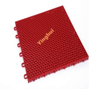 O-01 tùy chỉnh xách tay nhựa bền PP sân tennis sàn bên ngoài sân chơi bóng rổ sàn - Product Image 5