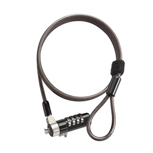 2022 Khóa Bảo Mật Máy Tính Xách Tay Khóa Cáp Kết Hợp Di Động Có Bảo Vệ Mật Khẩu 4 Chữ Số - Product Image 1