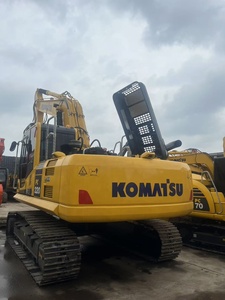 รถขุดตีนตะขาบ Komatsu PC220 มือสอง เครื่องยนต์ Cummins ชิ้นส่วน Kawasaki ENERPAC บุ้งกี๋ 22 ตัน ขนาด 0.32 ลูกบาศก์เมตร ขายดีที่เซี่ยงไฮ้ - Product Image 6