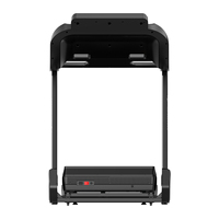 Caminadora Eléctrica para el Hogar con Pantalla LED, Motor Silencioso sin Escobillas de 4.0 HP, Inclinación Automática de 20 Niveles, Área de Corredor Extra Ancha, Entrenamiento Físico