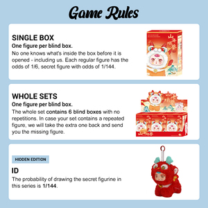 MM Suger Baby Shan Hai Auspicious Beast Plush Blind Box Cute Mythical Creature Bag Charms Random Design Collectible Plush Toys - Product Image 6