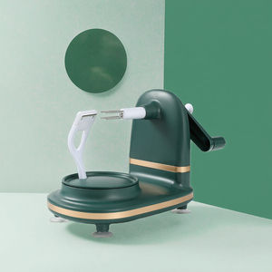 Éplucheur de fruits manuel à manivelle, ustensile domestique pour éplucher les pommes, fonctionnement manuel, fabriqué en plastique PP durable, comprend un hachoir à légumes - Product Image 5