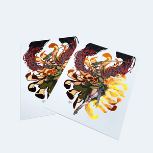 Carta Artistica Personalizzata Formato A4 con Stampa a Caldo di Lusso, Carta Decorativa Grande con Stampa Artistica Personalizzata a Pagina Intera - Product Image 3