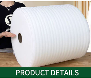 Bán hàng nóng Nhà máy di chuyển Kính món ăn Túi Bọc không thấm nước đệm espuma de espuma EPE tấm xốp đóng gói tuyệt vời - Product Image 6