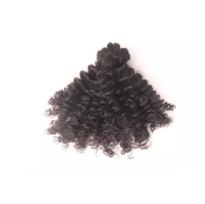 Vietnam Supplier Curly Weft Hair Black Color Wavy Curly Human Hair Extensions Virgin Remy Hair Wholesale Factory