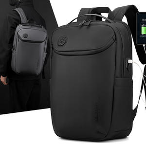 Mochila de negocios para hombre WePower, 20-35L, impermeable, con puerto USB, bolsa multifuncional para ordenador para uso diario - Product Image 1