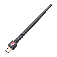 Adaptateur WiFi USB MT7601 150 Mbps 2,4 GHz 802.11n, clé réseau sans fil avec Bluetooth 4.2 pour PC portable, ordinateur de bureau, IPTV, caméra IP