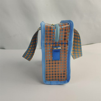 Sac transparent Logo personnalisé écologique isolé fourre-tout refroidisseur sac à déjeuner pour les femmes pliable à la mode imprimé sac fourre-tout