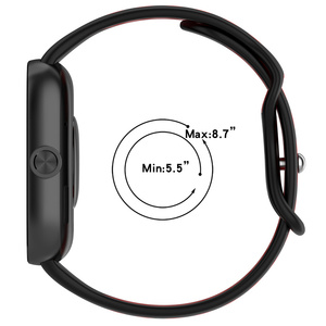 <span class=keywords><strong>Correa</strong></span> de reloj de pulsera de repuesto de silicona de dos colores, <span class=keywords><strong>Correa</strong></span> compatible con Redmi Watch 4 / Xiaomi <span class=keywords><strong>Band</strong></span> 8 <span class=keywords><strong>Pro</strong></span> - Product Image 4