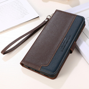 Pour <span class=keywords><strong>SONY</strong></span> 1VIII/ 10 VI pour Google Pixel 11 Compatible Anti-Scan RFID Animal Magnetic Card-Slot Flip Leather Protective - Product Image 4