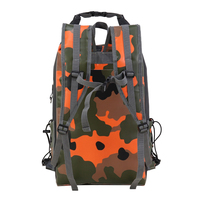 Sac à dos étanche en PVC 500D, 20L, motif camouflage, portable et durable, idéal pour le camping et la navigation, directement de l'usine
