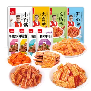 Snack extranjero Saludables Snacks chinos Comercio Snaks coreanos Comida tailandesa Sharp Latiao Snacks exóticos suaves picantes