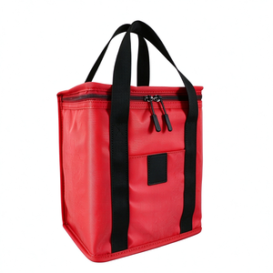 Sac isotherme personnalisé de style japonais, portable, en polyester 600D, imperméable, avec fermeture éclair, pour le déjeuner, la plage, l'eau et les aliments - Product Image 2