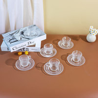 Tasse en verre, tasse à café, tasse à boisson, tasse pour la vie quotidienne, tasse cadeau d'affaires, assiette en verre, bol en verre, hôtellerie, restauration, voyage