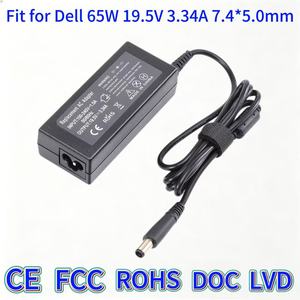 Chargeur d'alimentation pour ordinateur portable 90W 19.5V 4.62A compatible avec Dell Latitude 3580 5480 5490 7300 <span class=keywords><strong>1520</strong></span> 1450, chargeur à embout large - Product Image 2