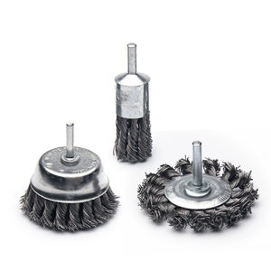 3 "Draadwiel Cup Borstel & Eind Borstelset 3 Stuks, Twisted Knoop Staaldraad Borstel Voor Haakse Slijper Roest Verwijderen & Lassen Schoonmaken - Product Image 4