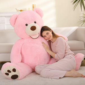 ตุ๊กตาหมีขนาดใหญ่6FT ตุ๊กตาสัตว์ยัดนุ่นขนาดใหญ่ปรับแต่งได้น่ากอด - Product Image 5