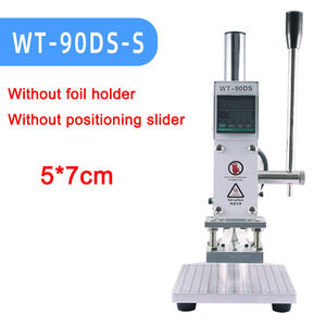 Mini Manual Hot Foil Stamping Machine Digital Temperature <b>Leather</b> Embossing Press T-Slot Logo Bronzing <b>Tool</b> for Wood PVC Paper - Product Image 5