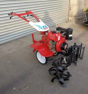 農業機器ガーデントラクター耕運機8HP/178Fディーゼル駆動マイクロ耕うん機ロータリー耕うん機雑草ホイール - Product Image 1