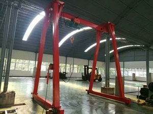 Warehouse Using 1ton 2ton 3ton 4ton 5ton Goliath <b>Crane</b> Single Girder Moveable Mini Small Portable <b>Gantry</b> <b>Cranes</b> - Product Image 3