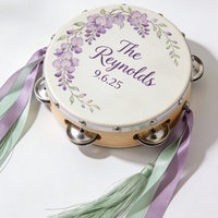 4/6 Inch Bulk Wedding Mini Tambourine Tamburelli Matrimonio Pandereta Hand Drum Percussion Instrument Gift Regalo Invitados Boda