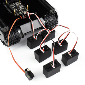 Waveshare UGV01 Vehículo Todoterreno Flexible y Expandible con Orugas, Soporte para Múltiples Hosts, Rieles Externos y Computadora Esclava ESP32 - Product Image 6