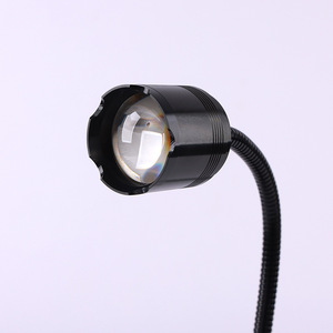 Lámpara de trabajo para máquina herramienta con luz LED, cuello flexible, base magnética, accesorio de iluminación para taladradora - Product Image 3