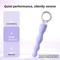 Perles Anales, Plug Anal, Œuf d'Amour, Vibrateur 10 Modes, Stimulateur Télécommandé, Rechargeable, Étanche, Jouet Sexuel Adulte Unisexe