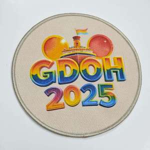 Parche de bordado con patrón floral de diseño creativo, parche bordado personalizado para bolsos de vaqueros, por el momento. - Product Image 4