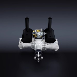 EPHIL XG-40cc-T Gas Engine Dual Cylinder Opposed Fixed Wing Aircraft <b>Motor</b> - Product Image 3