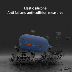 Funda para auriculares para <span class=keywords><strong>Beats</strong></span> Powerbeats Pro 2, Protector de silicona para auriculares, funda para BUDS, carcasa para auriculares inalámbricos, llavero de piel - Product Image 3