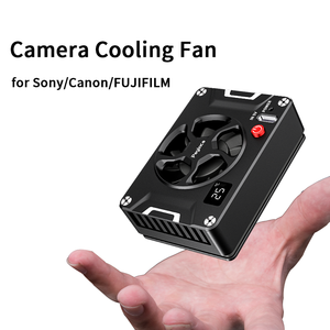Jingying múltiples hebillas de montaje ventilador de refrigeración de cámara ajustable DSLR Cámara enfriador externo para Sony Nikon <span class=keywords><strong>Canon</strong></span> - Product Image 2
