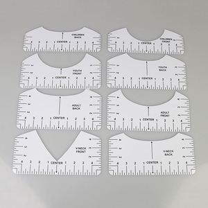 Regla de Alineación de Camisetas de PVC de Alta Calidad, Herramienta de Costura para Ropa - Product Image 5