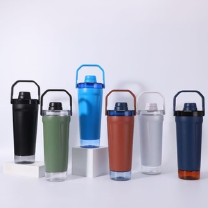 Venta al por Mayor de Vasos Mezcladores de Acero Inoxidable 304 de Doble Pared y 20 oz/591 ml, Herméticos, con Asa, para Negocios de Venta en Línea - Product Image 3