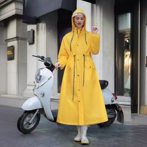 Impermeable Largo de EVA con Logotipo Personalizado, Resistente al Viento, Reutilizable, Translúcido, para Trabajos de Construcción, Seguridad, Regalos Promocionales - Product Image 3