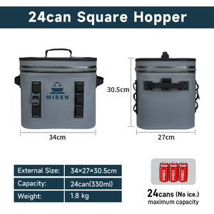 Bolsa Térmica <span class=keywords><strong>MIREN</strong></span> Aislada, Totalmente Impermeable, con Cierre Hermético de TPU, para Camping y Actividades al Aire Libre, Retención de Hielo por 3 Días, Diseño Suave y Duradero - Product Image 4