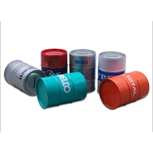 Salvadanaio OILBOX in metallo, merchandising personalizzato - Product Image 1