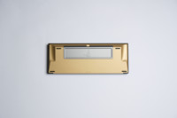 Clavier mécanique personnalisé en laiton et alliage d'aluminium, usinage CNC, polissage, base multicolore pour usinage et 3D