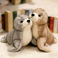 Livraison Rapide : Adorable Peluche de Phoque Douce, Jouet en Peluche pour Décoration de Crèche, Cadeaux d'Anniversaire et Collections Thème Océan