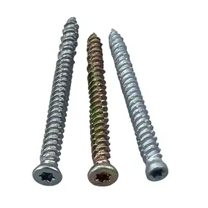 T30 Concrete Screws C1022A Sus410 Material M7.5 M6.3 Torx Head Countersunk