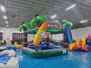 Piscine <span class=keywords><strong>gonflable</strong></span> de plage CH avec tente, piscine à balles <span class=keywords><strong>gonflable</strong></span> commerciale extérieure, château à balles pour fête d'enfants - Product Image 2