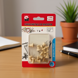 Chinchetas y Clavijas de Madera de Calidad Superior para Oficina y Fines Decorativos - Product Image 2