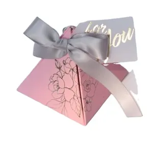 Креативная Свадебная романтическая Корейская мраморная Подарочная коробка для конфет, оптовая продажа