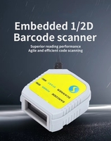 Module de lecture 2D intégré anti-chute de qualité industrielle avec connexion multi-interface, lecteur de codes-barres pour terminaux de paiement POS