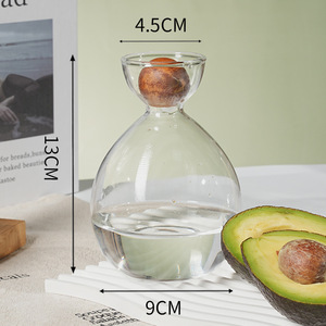 <span class=keywords><strong>Vase</strong></span> de propagation d'<span class=keywords><strong>avocat</strong></span> en verre, démarreur de plantes d'<span class=keywords><strong>avocat</strong></span>, <span class=keywords><strong>vase</strong></span> en verre transparent - Product Image 3