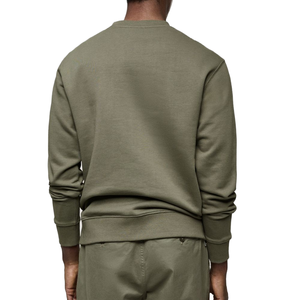 สินค้ามาใหม่ เสื้อโอเวอร์ไซส์คอกลมผ้าเจอร์ซีย์ฟลีซคุณภาพสูง ผลิตจากผ้าฝ้ายแท้ 100% ย้อมสีพื้น กันน้ำ เหมาะสำหรับฤดูหนาว  รับผลิตตามแบบ - Product Image 1